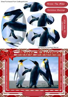 Lovely Christmas Penquins Nattering (pyramarge )
