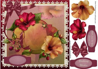Lovely Hibiscus and Berrys