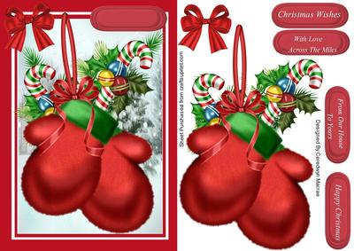 Santa's Christmas Mittons
