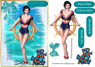 Lovely 1950's Pin Up Girl