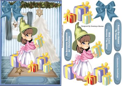 Lovely Pixi with the Presents