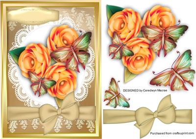 Lovely Apricot Fantasy Roses