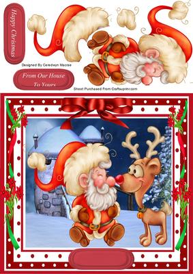 Santa and Roudolf's Nose Tickling Time