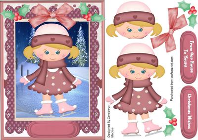 Lovely Little Skater Girl