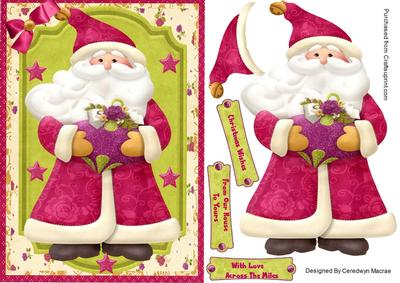Beautiful Tapestry Santa Clause