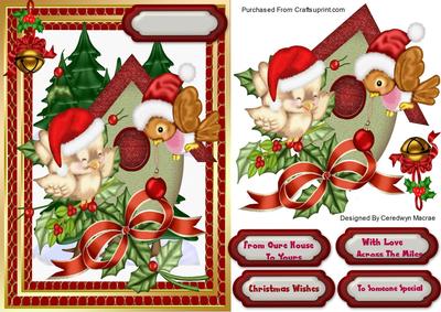 Lovely Little Christmas Birdies