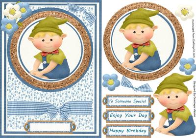 Lovely Little Gnome Boy