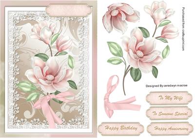 Lovely Magnolias and Lace