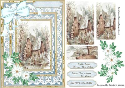 Beautiful Christmas Mill
