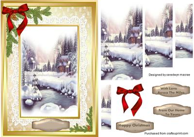 Lovely Peaceful Snow Scene