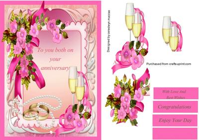 A5 Lovely Anniversary Card