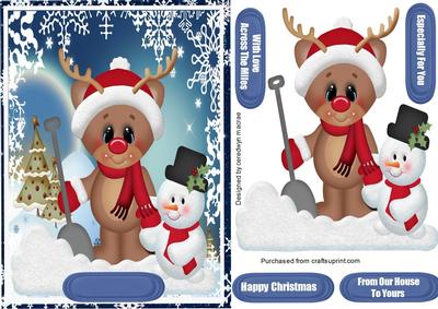 The Reindeer and Snowman 