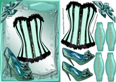 Lovely Aqua Bask and Shoes 