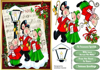 The First Noel Mice Singers Choir 