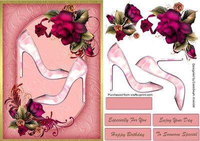 Lovely Stilletto Heels and Roses