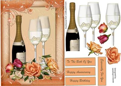 Lovely Champagne and Glasses 