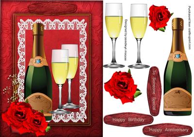 Red Roses and Champagne for Love