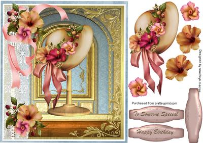 Beautiful Parisian Bonnet on a Stand