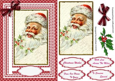 A Lovely Vintage Santa Clause.