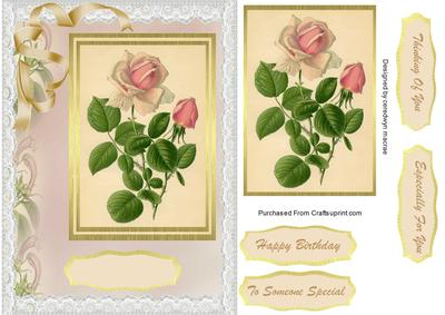 Beautiful Vintage Tea Roses