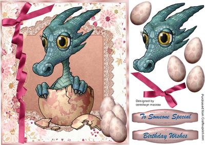 Lovely Little Dragon Baby 