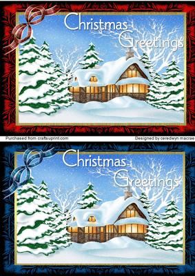 Two Lovely Christmas Toppers 