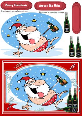 Santa's Had One to Many