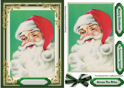 Lovely Cheerful Santa