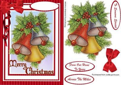 Lovely Coloured Christmas Bells 