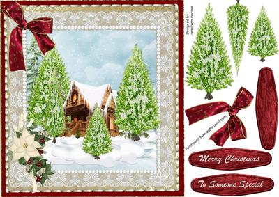 Lovely Christmas Scene .