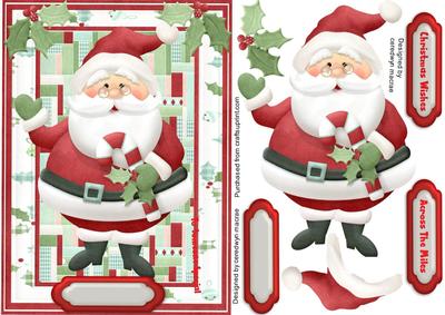 Lovely Festive Christmas Santa