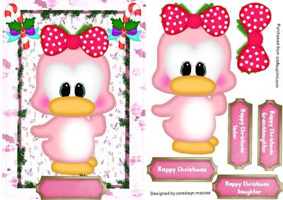 Lovely Christmas Ducky ( Girl )