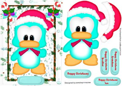 Lovely Little Christmas Ducky ( Boy )
