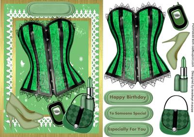 Lovely Ladies Accessories in Green 