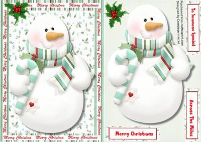 Lovely Jolly Snowman 