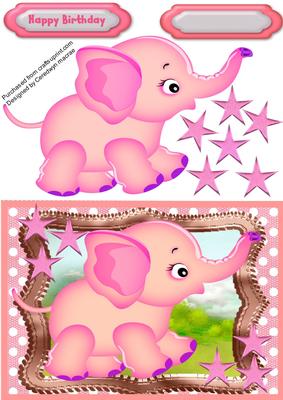 For Little Tots Birthday ( Pink )