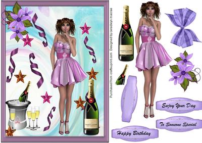 Party Girl Enjoy Your Day