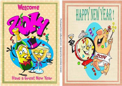 Have a Happy New Year , Toppers