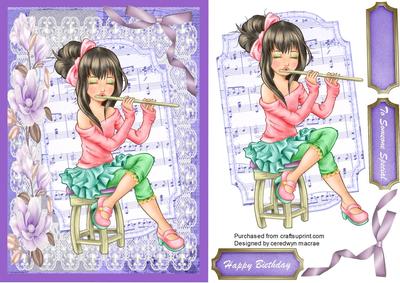 Beautiful Rapsedy in Lilac 