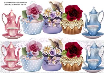 Dl. Lovly Cupcakes and Tea .