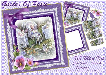 Beautiful Garden of Peace .8x8 Mini Kit 