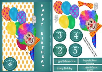 Peeking Round the Curtain to Say Happy Birthday