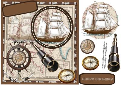 All Mapped Out and Ready to Sail.