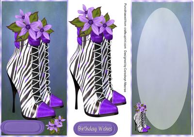 Lovely Lilac Boots and Incert.
