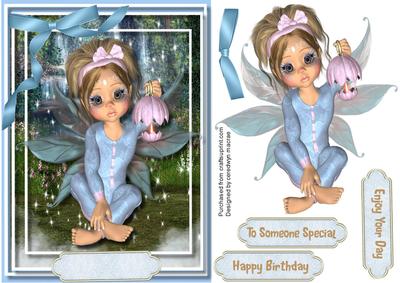 Lovely Kiki Fairy with Her Lantern 