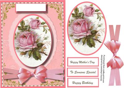 Lovely Birthday or Mother's Day Card 