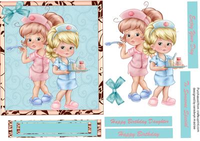 Lovely Easel or Topper 4 Time to Take Your Medicine