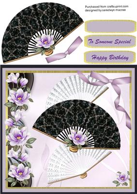 Lovely Fans and Magnolias 