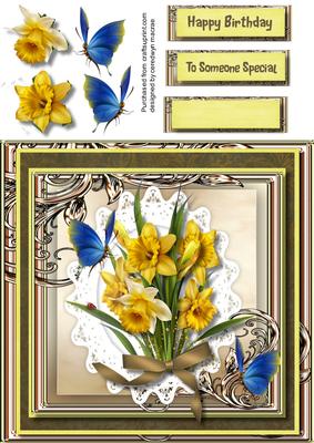 Dance with the Daffodils and Butterflys 