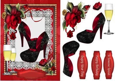 Beautiful Dive Shoes and Drams Roses 